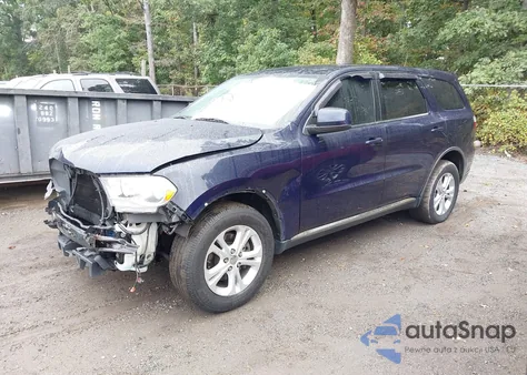 2013 Dodge Durango Sxt from USA, damaged, VIN 1C4RDJAG0DC692309